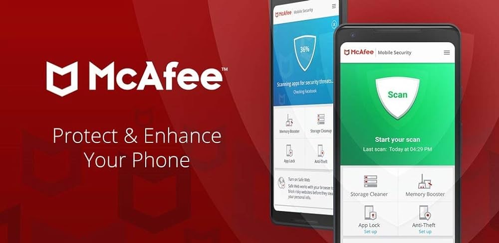 آنتی ویروس McAfee برای سامسونگ