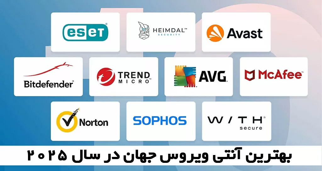 بهترین آنتی ویروس جهان 2025 و 2026 (مقایسه + لینک دانلود رایگان)